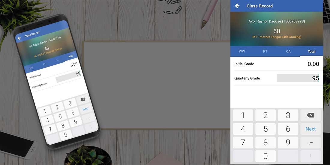 Transferring grades from previous quarter or other teacher that still uses paper class record should be easily updated from here.